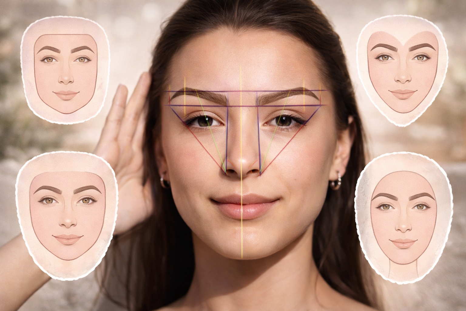 eyebrow-shapes-for-different-face-types-oval-round-square-heart-shaped-guide-to-perfect-brows-enhancing-facial-features-with-natural-balanced-brow-design