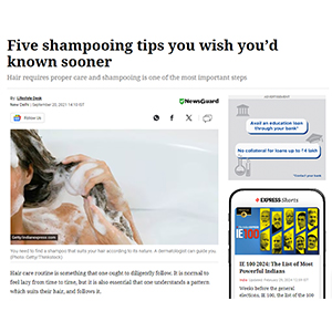 Shampooing tips hair care washing hair — The Indian Express