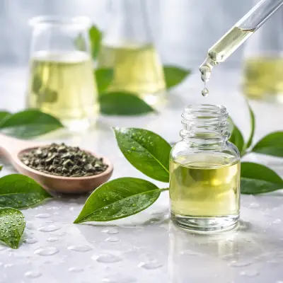 Green tea extract, a key ingredient in the Skinzest Afterglow Multi-Powered Day Serum